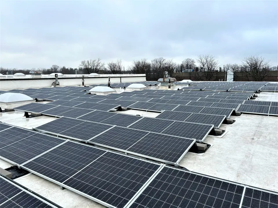 Roof Mounted Solar Panels